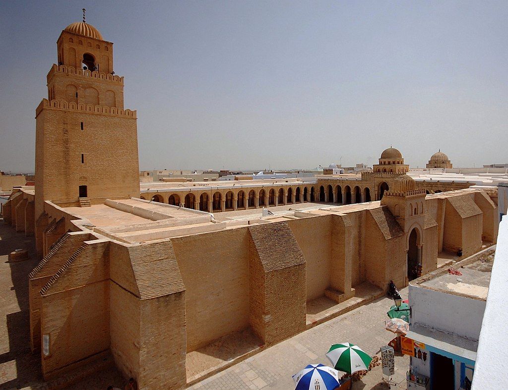 Grande Mosquée de Kairouan vue densemble