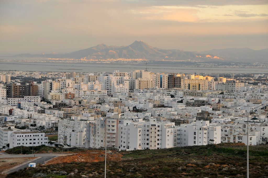 Panoramique de Tunis Ennasr El Menzah Cherguia Lac de Tunis Hammam Lif et Djebel Boukornine