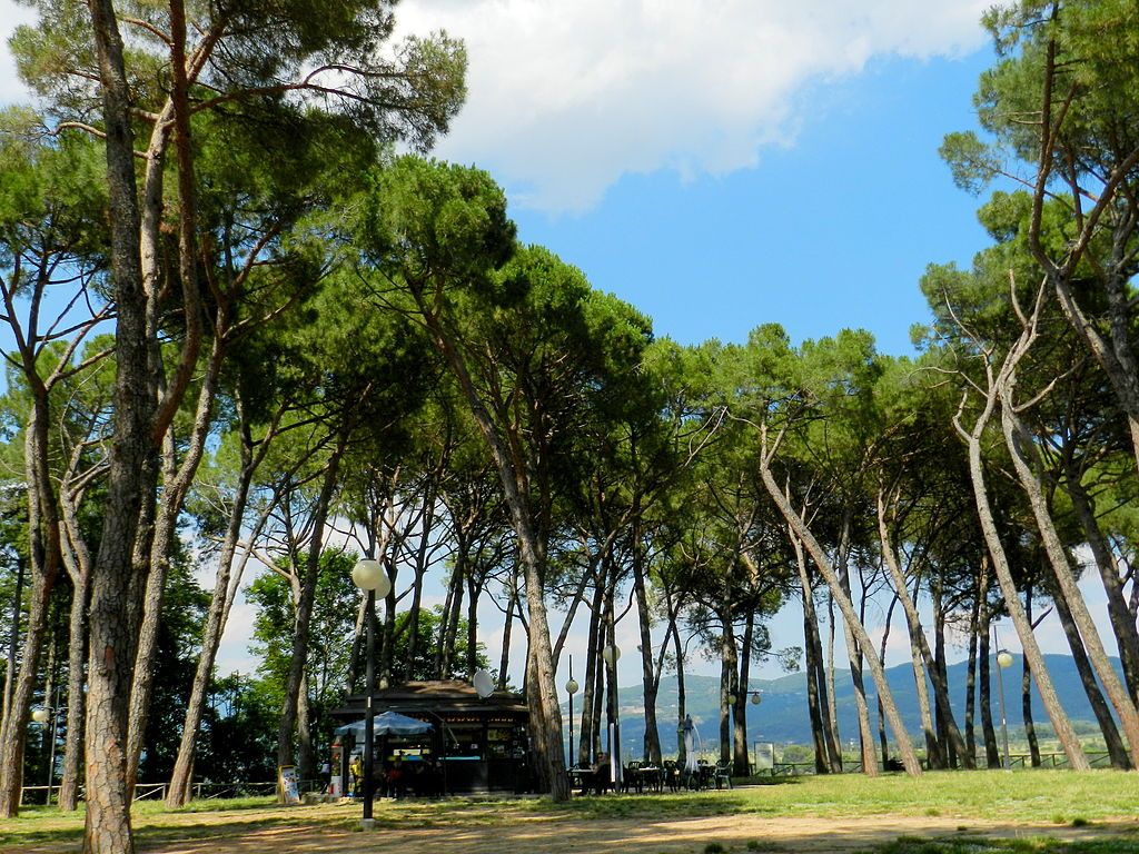 Parc Prato derrière la cathédrale San Donato