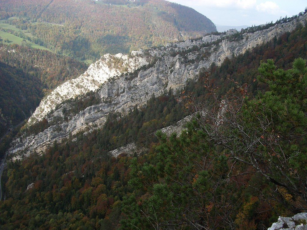 Vue depuis le mont Raimeux