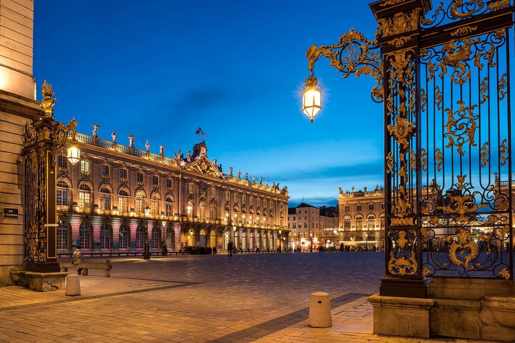 Place Stanislas et ses grilles à Nancy