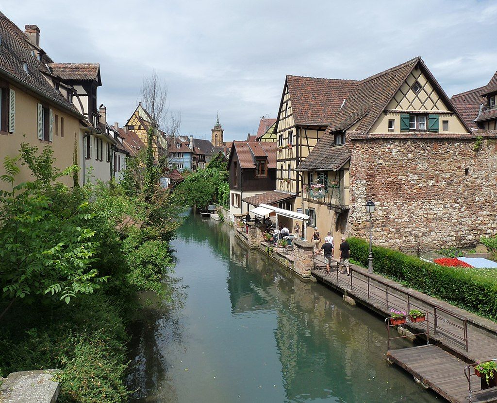 La petite Venise à Colmar HautRhin France