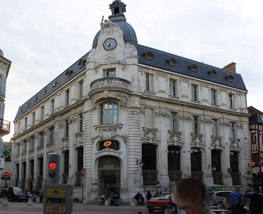 La Poste Auxerre Bourgogne FRANCE