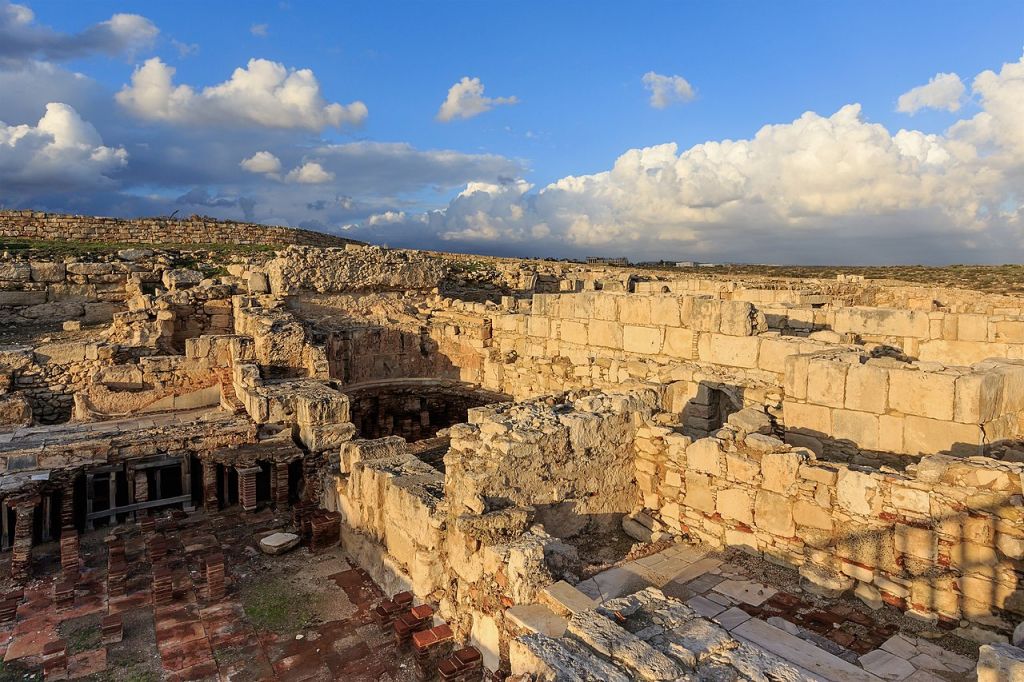 Ancient town of Kourion near Limassol Cyprus 