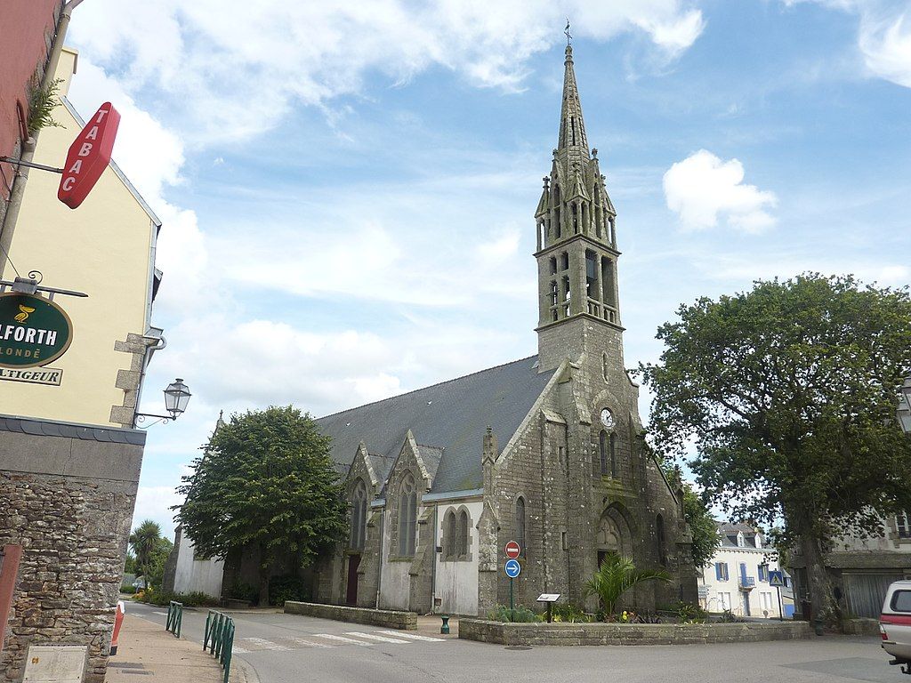 BeuzecConq  léglise paroissiale SaintBudoc