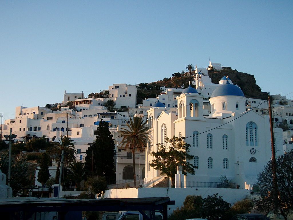 Town of Ios Greece