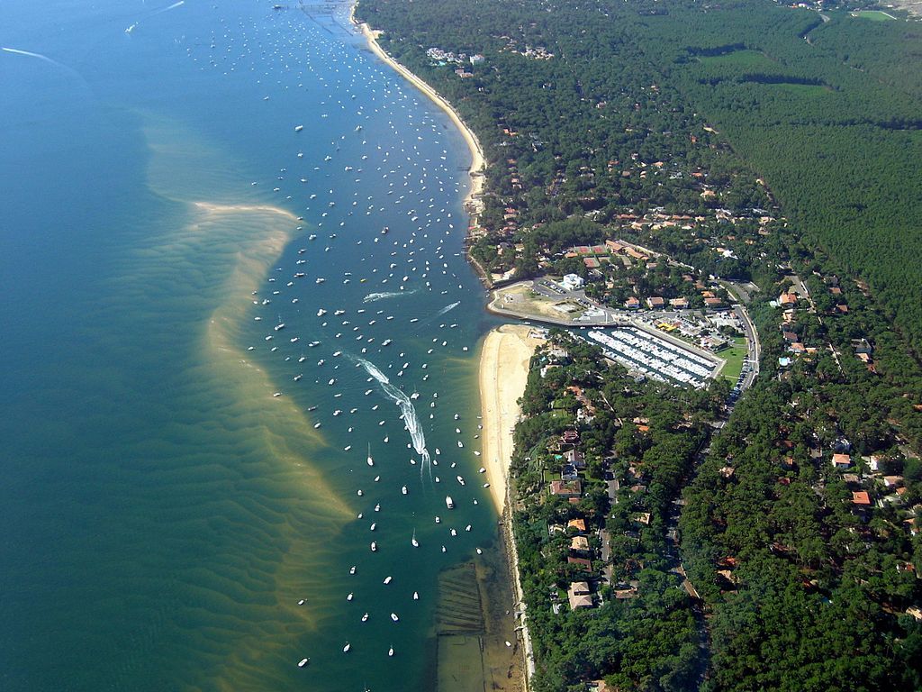 Le Port de La Vigne sur la presquîle du Cap Ferret