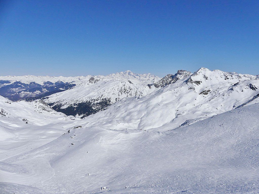 Domaine de Méribel vu de Val Thorens