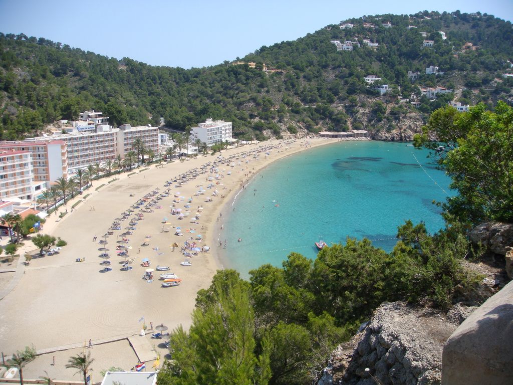 Une plage dIbiza