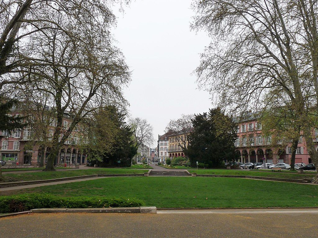Mulhouse HautRhin  Square de la Bourse