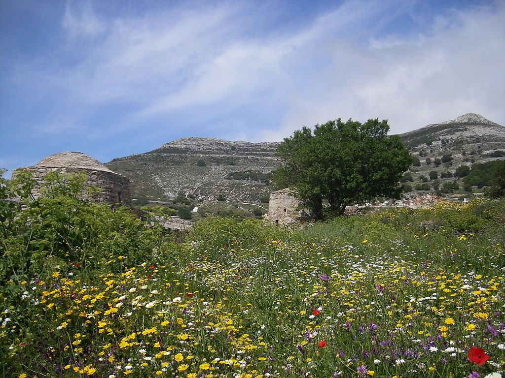 Aghios Pakhomos et Aghios Georgios Apiranthos Naxos