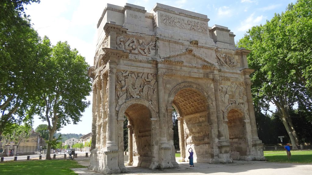 Orange Vaucluse France arc de triomphe