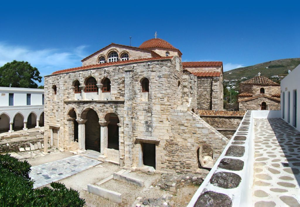 Panagia Ekatondapyliani Parikia Paros Grèce