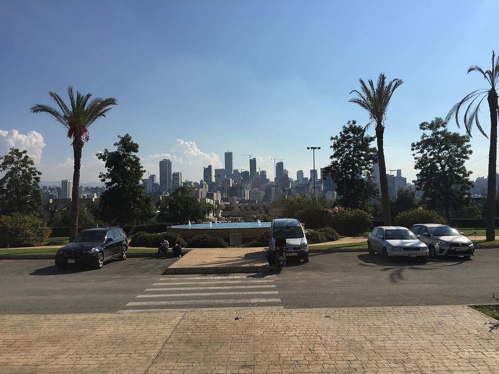 Beyrouth vu du BIEL