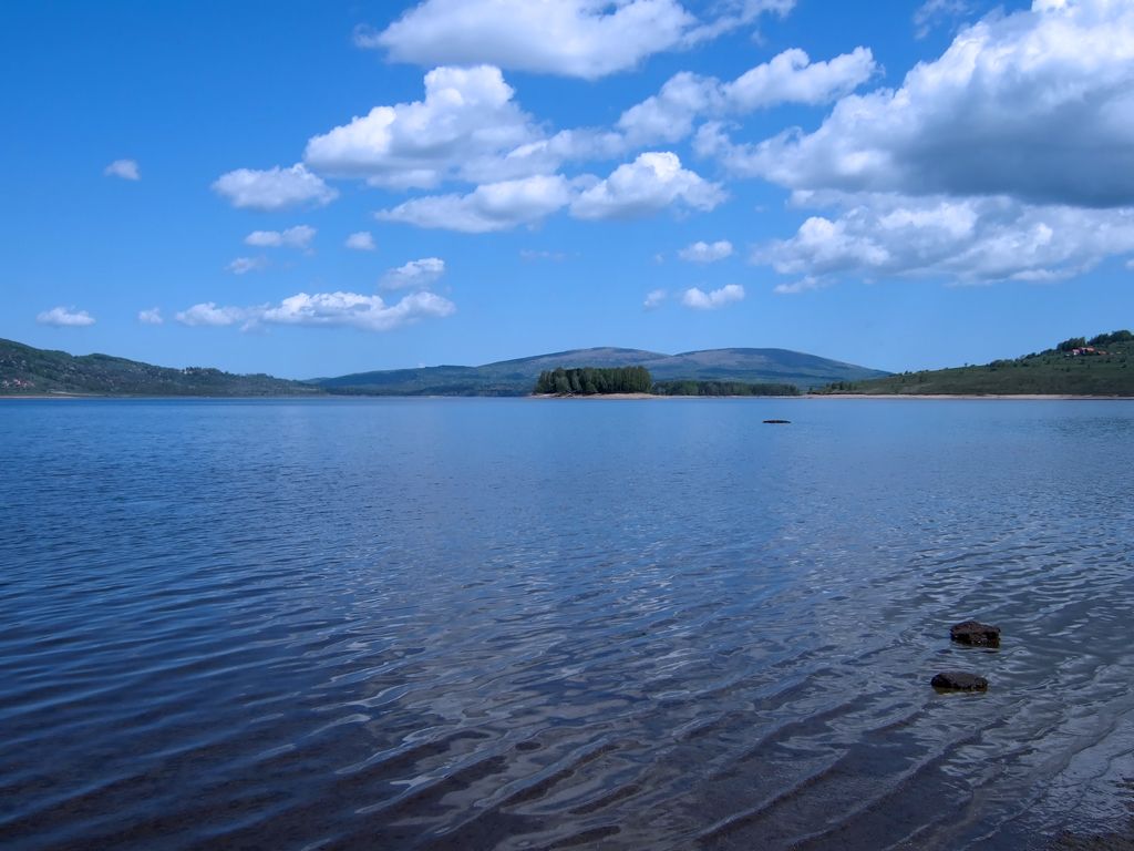 Vlasina Lake southeast Serbia