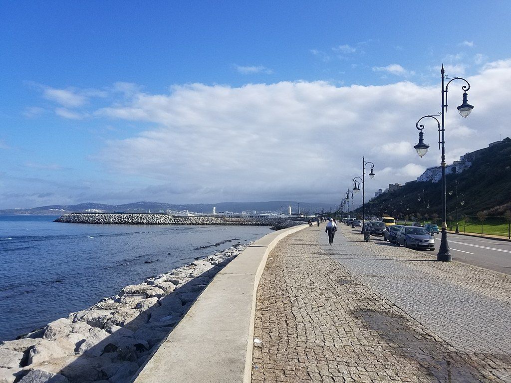 From Tanger we see Gibraltar