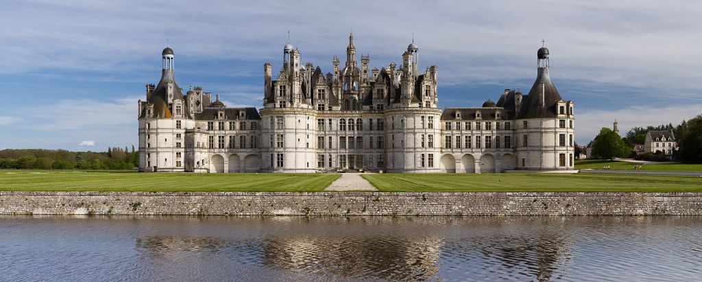 Façade NordOuest du château de Chambord