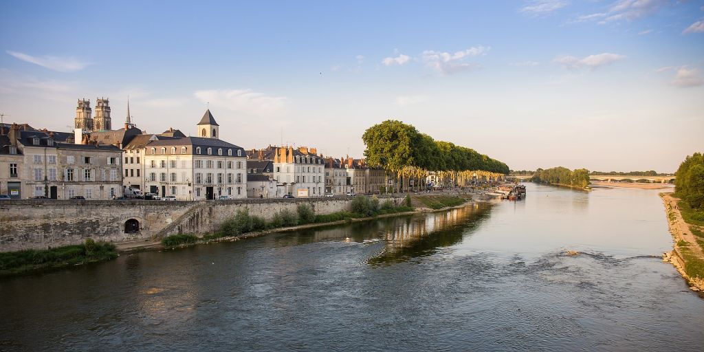 La Loire à Orléans Loiret France