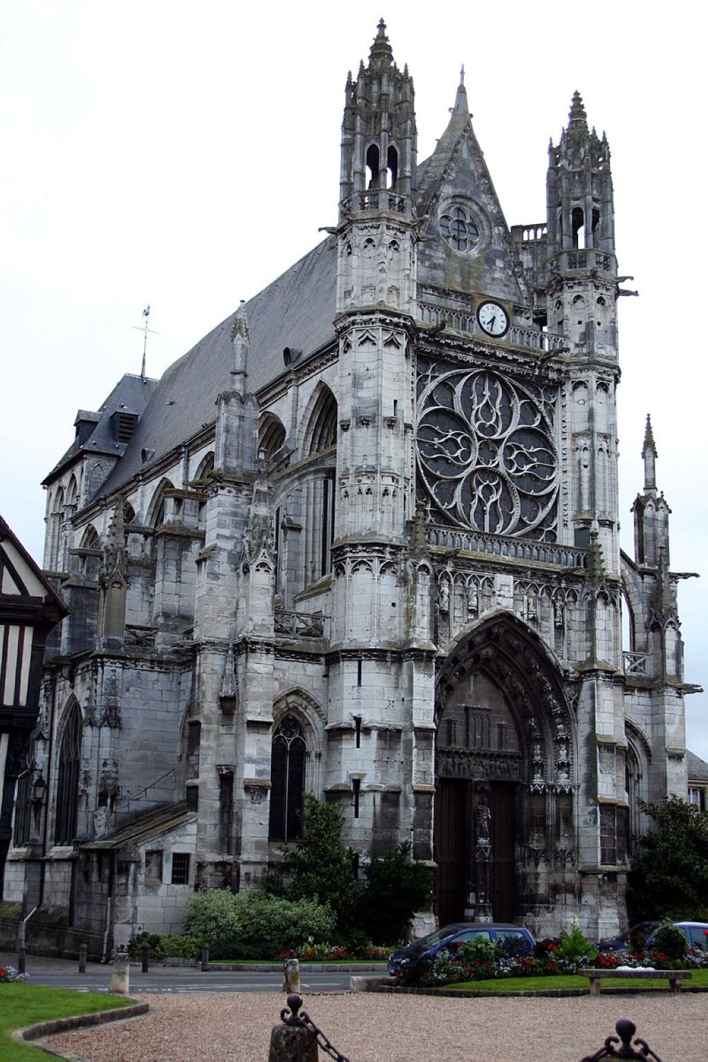 Église collégiale NotreDame à Vernon Eure France 