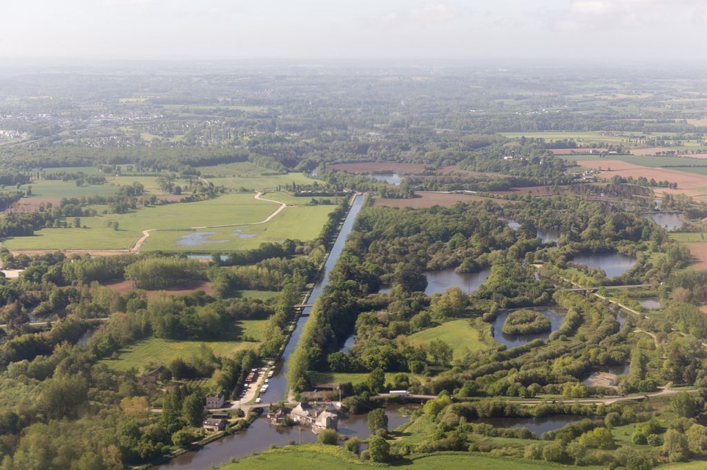 Vilaine et du canal de Cicé à Bruz