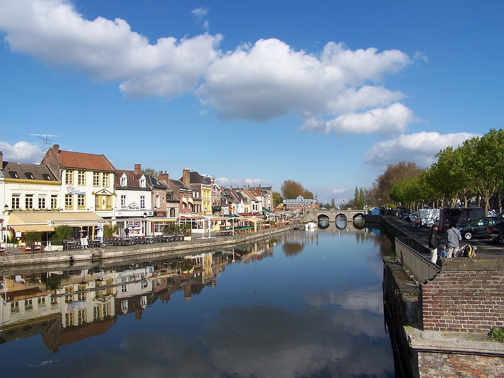 La Somme au Quai Bélu à Amiens