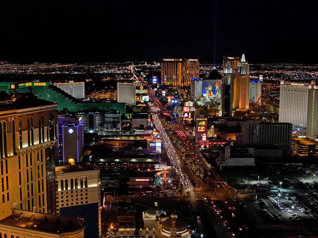 Las Vegas Strip at night