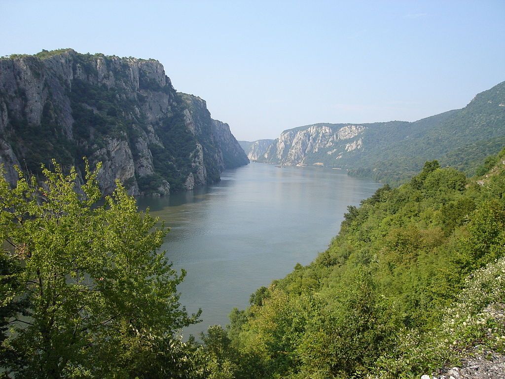Danube River near Iron Gate 