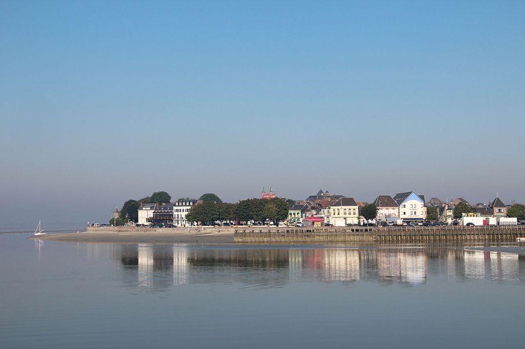 Le Crotoy Somme  France le Quai Courbet