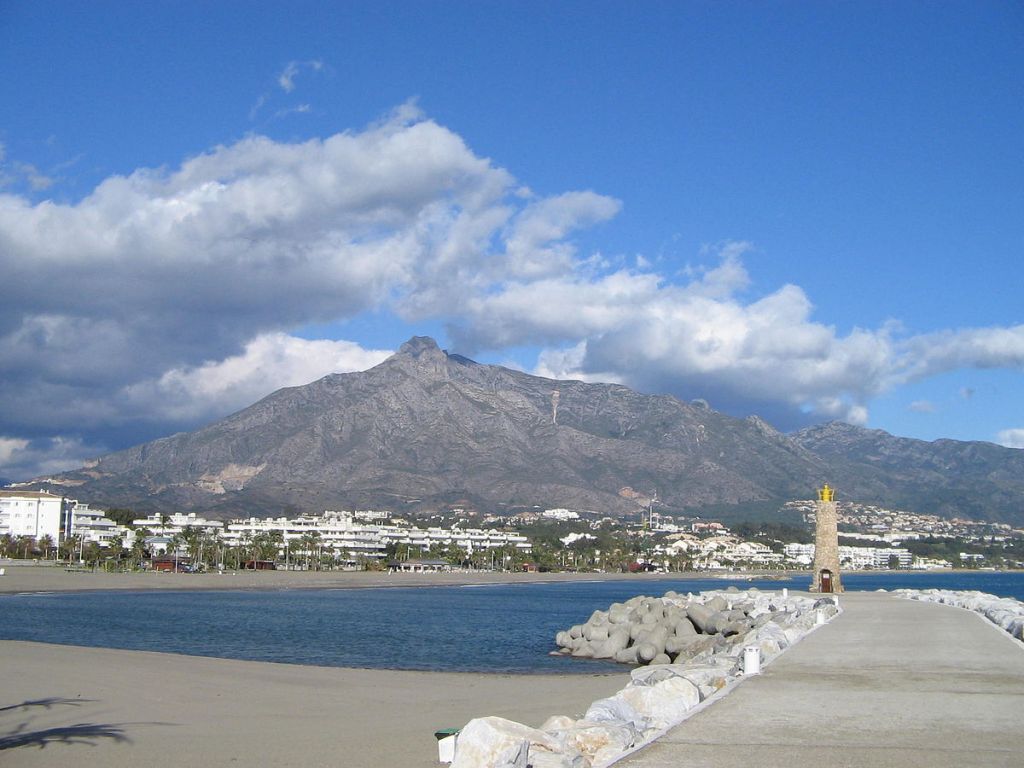 Harbor in Puerto Banus Costa del Sol Spain