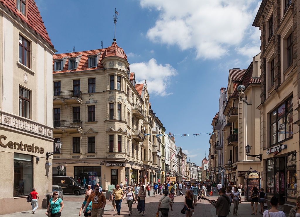 Szeroka Str in Toru Poland