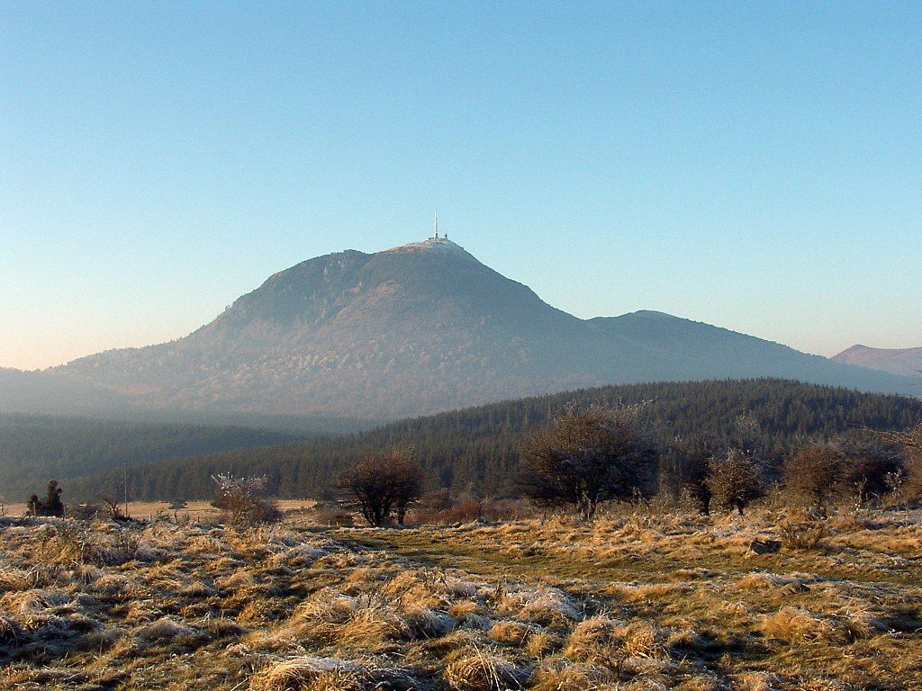 view of the puy de Dôme Puy de Dôme Auvergne France 