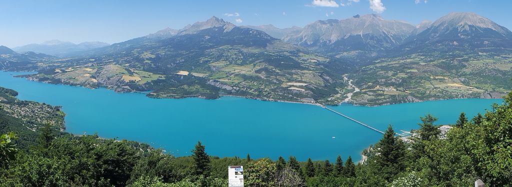 Lac Serre Poncon  Belvédère Pierre Arnoux