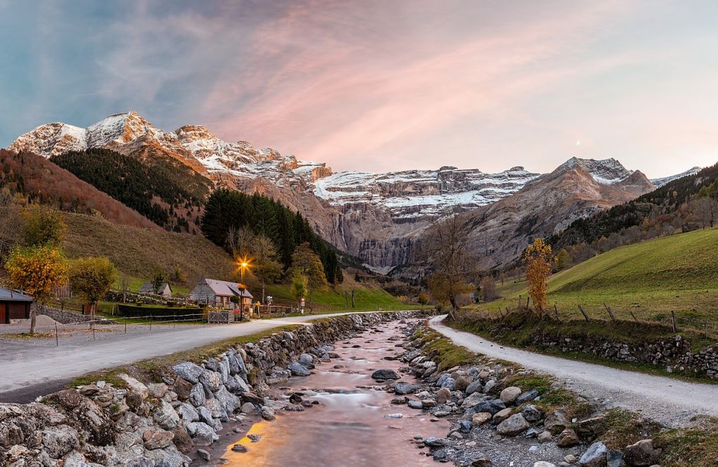 Parc national des Pyrénées Cirque de Gavarnie Gave de Gavarnie