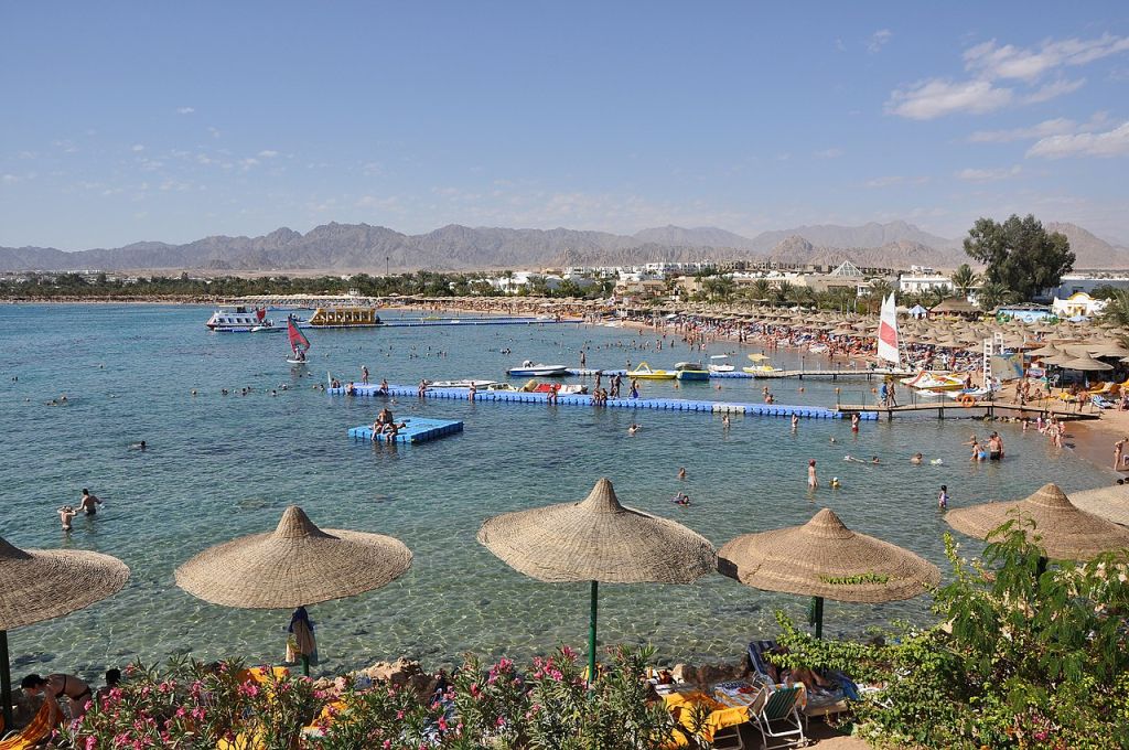Sharm elSheikh Egypte vue panoramique de Naama Bay