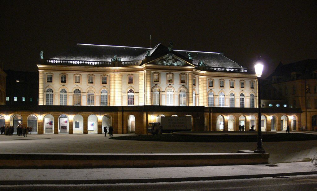 OpéraThéâtre de Metz en pierre de Jaumont