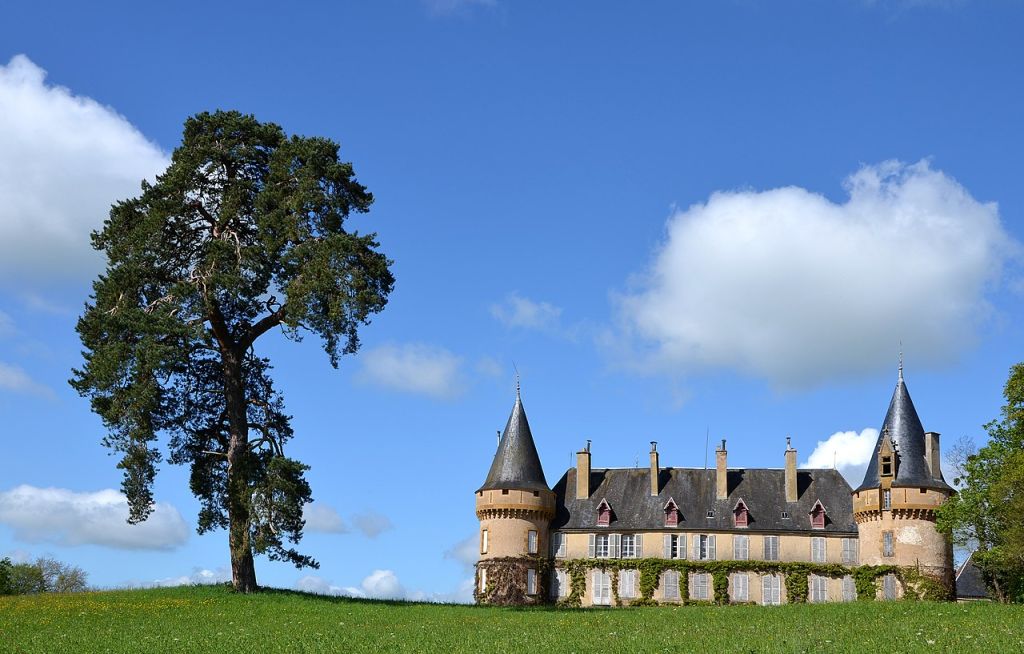 Castle of Villemolin Morvan France