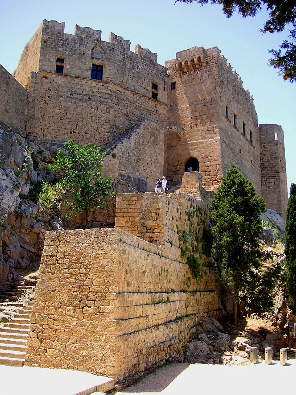 Castle of the Knights Acropolis of Lindos Rhodes