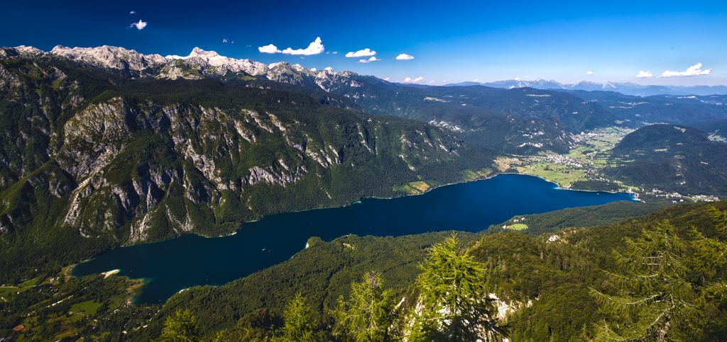Lake Bohinj largest Slovenian lake one of the two springs of the Sava River
