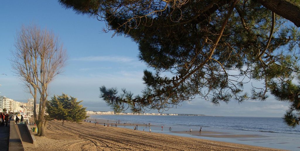 Bay of La Baule  Le Pouliguen France