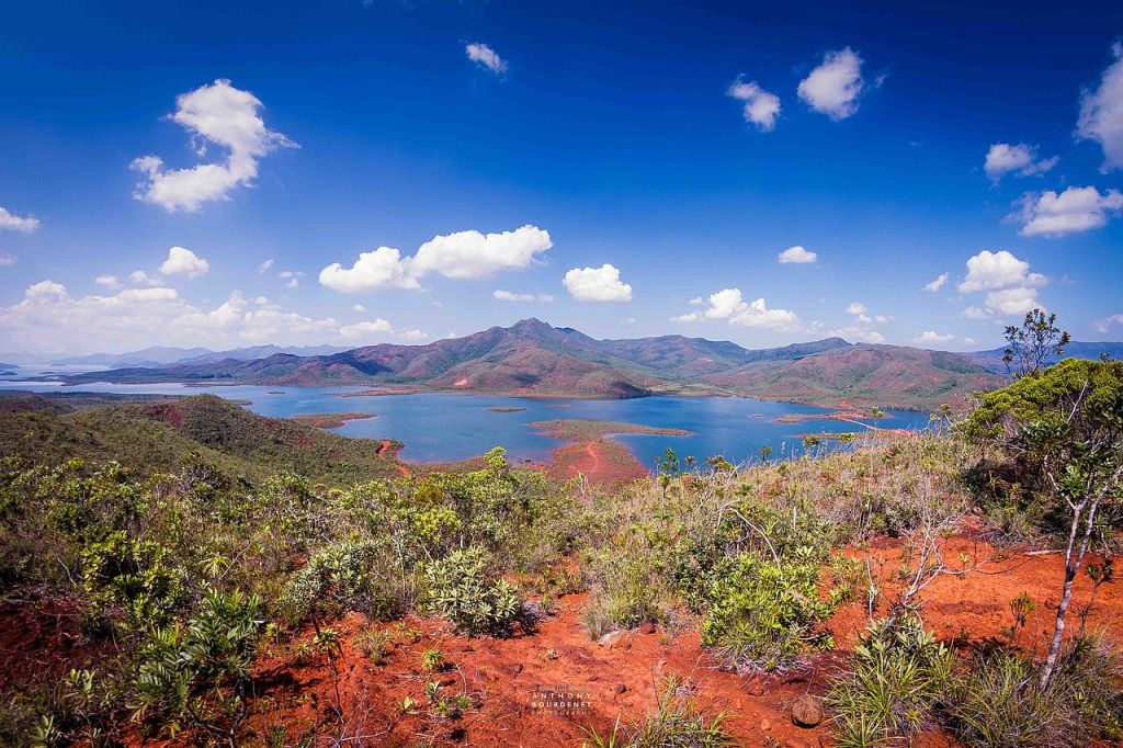 National Park of Yate Province Sud in New Caledonia 