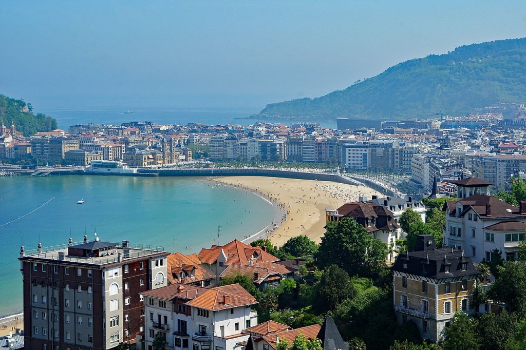Concha Beach San Sebastian Basque Country