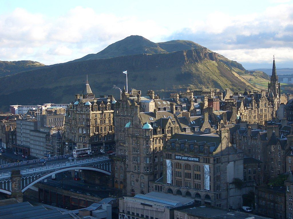Édimbourg vue depuis le Scott Monument
