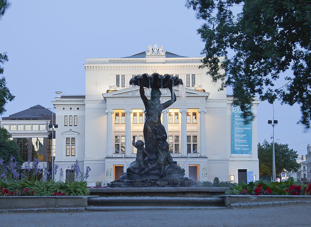 Opera Nacional Riga Letonia