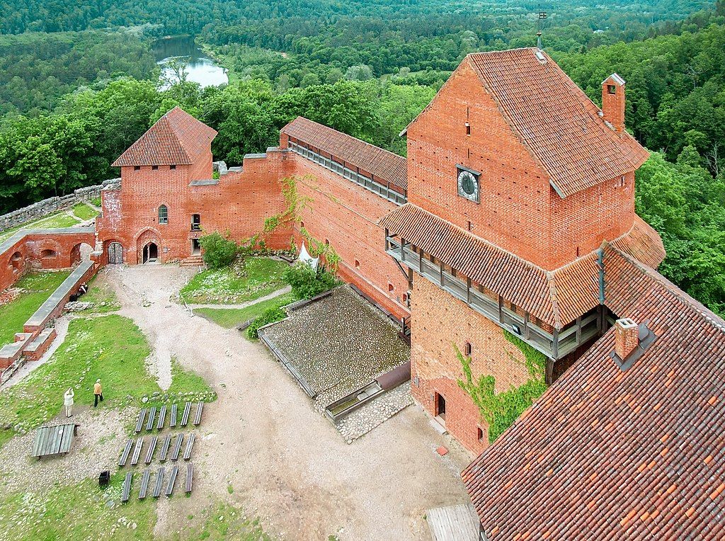 Turaida Castle in Latvia