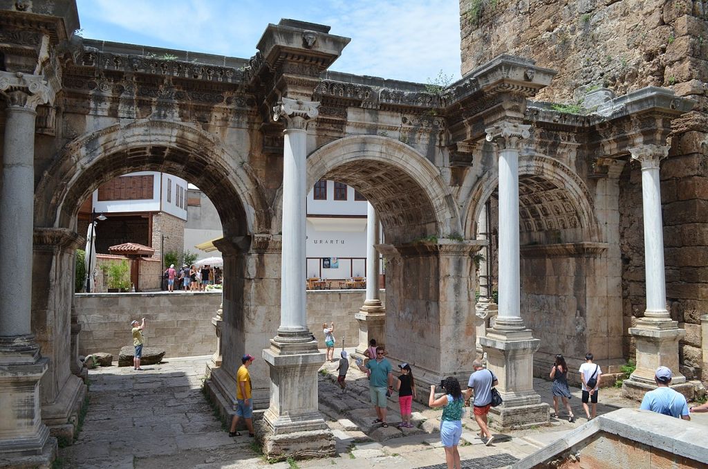 Hadrians Gate in Antalya