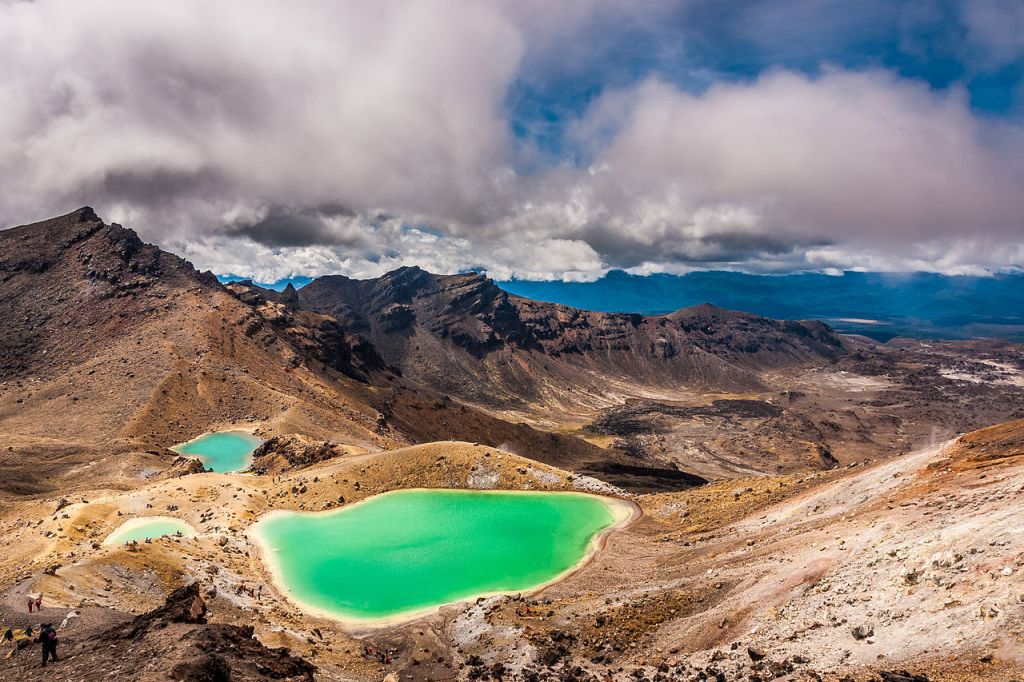 The Emerald Lakes Mt Tongariro