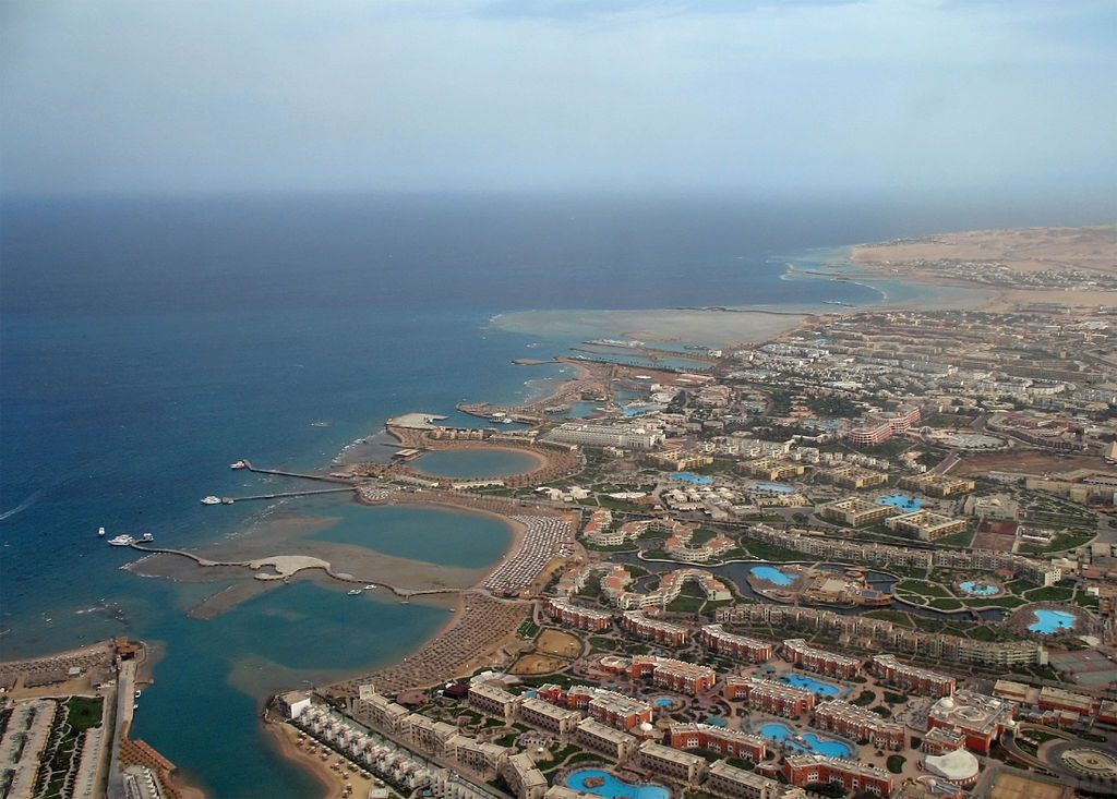 Hurghada Egypt hotels in the southern part of the town