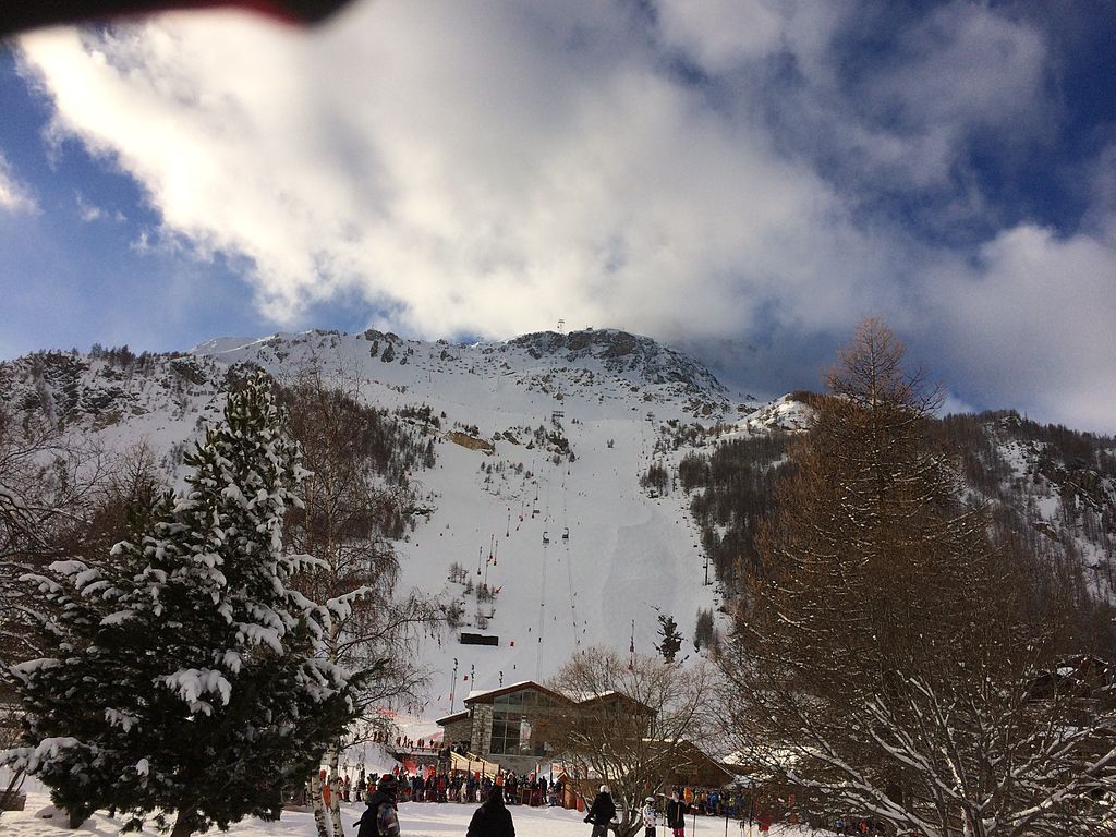 The Face de Bellevarde in Val dIsère