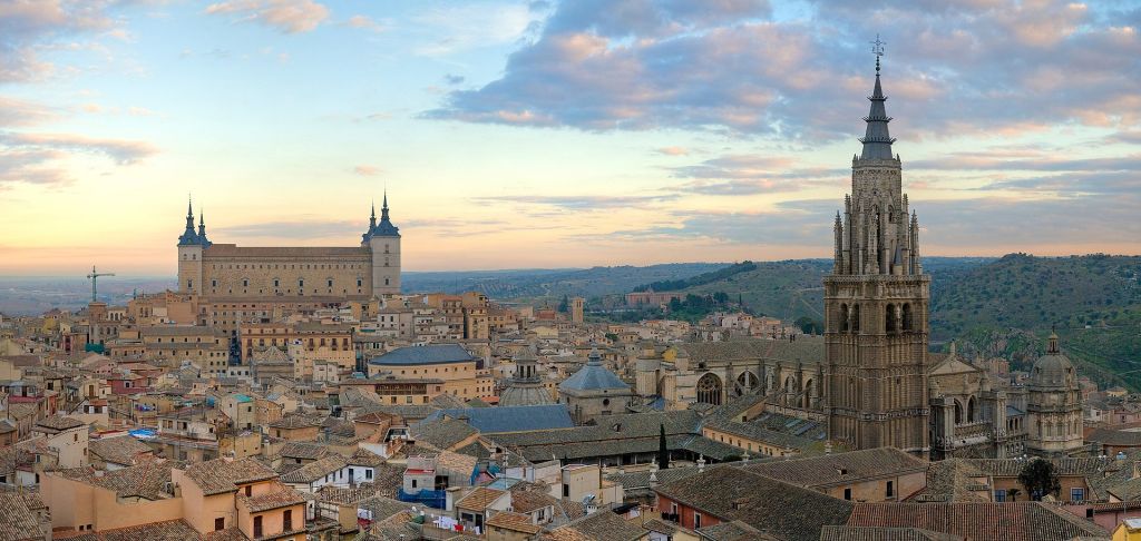 Toledo Skyline Panorama Spain