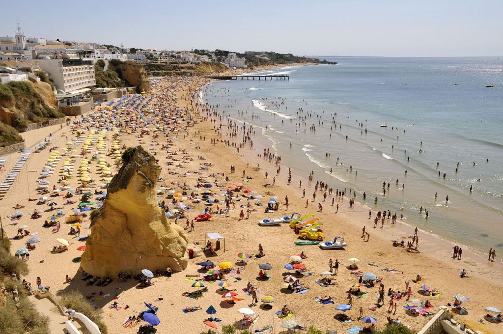 Praia do Peneco à Albufeira